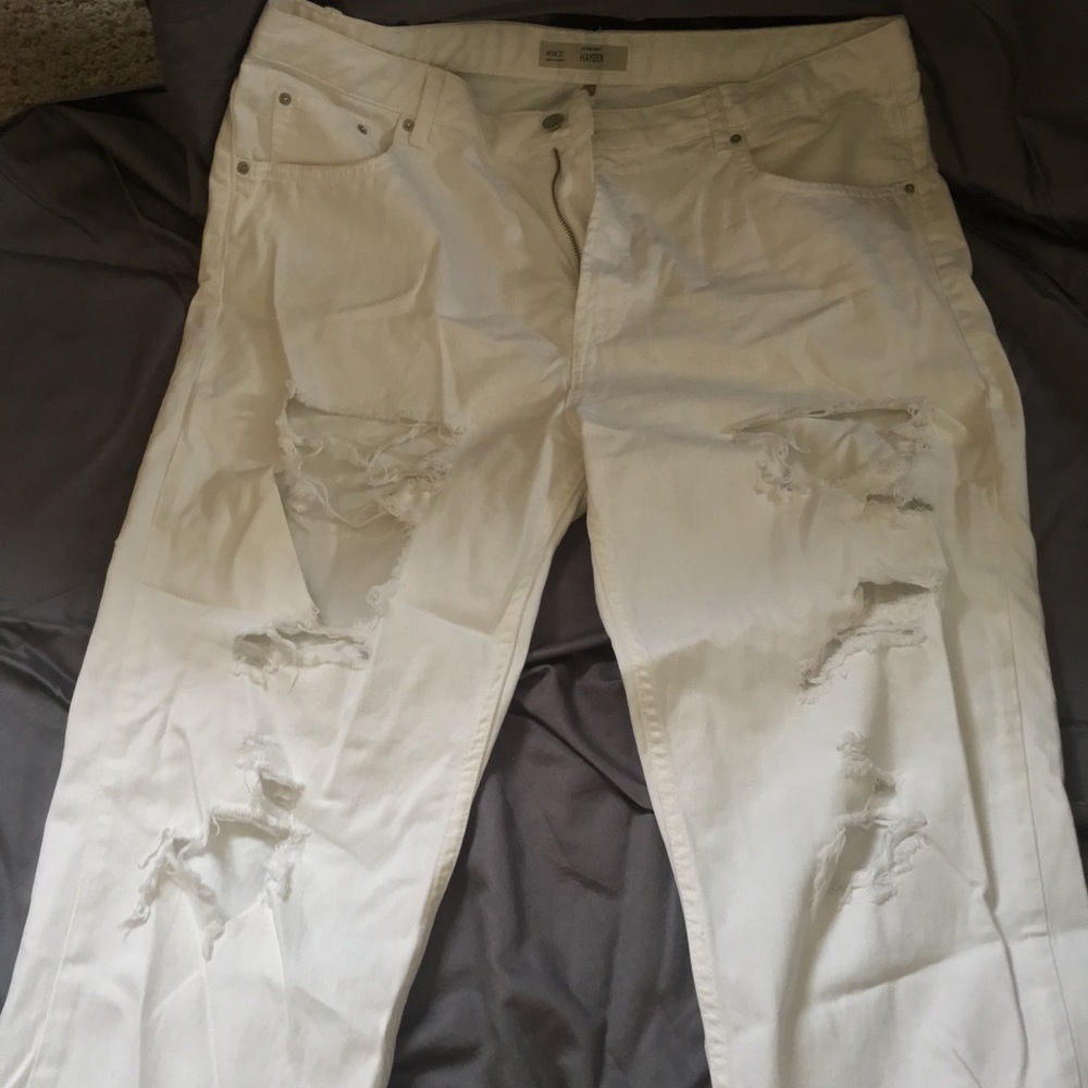 White Topshop Jeans